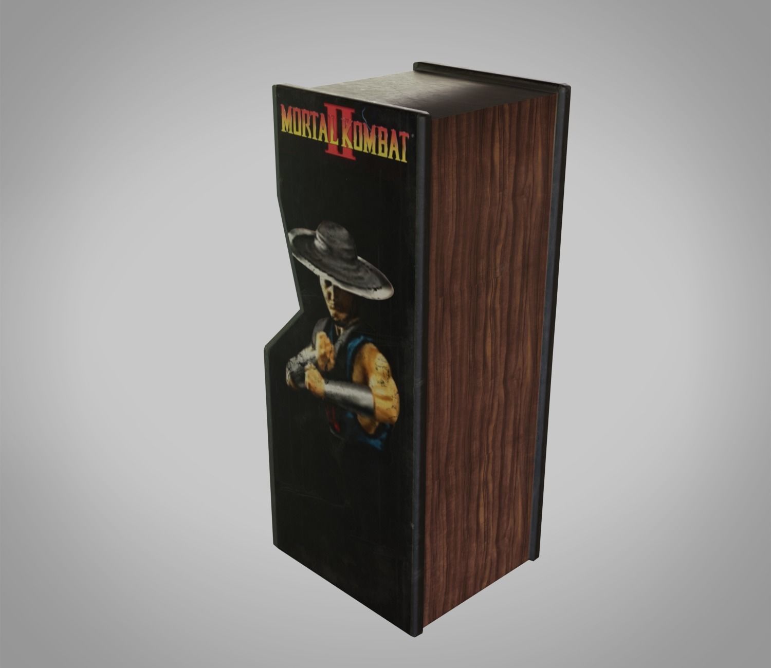 GameConsole Low-poly 3D model_3