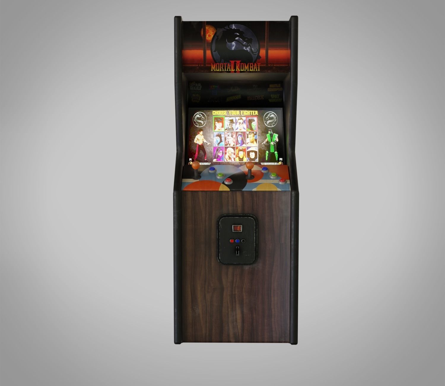 GameConsole Low-poly 3D model_1