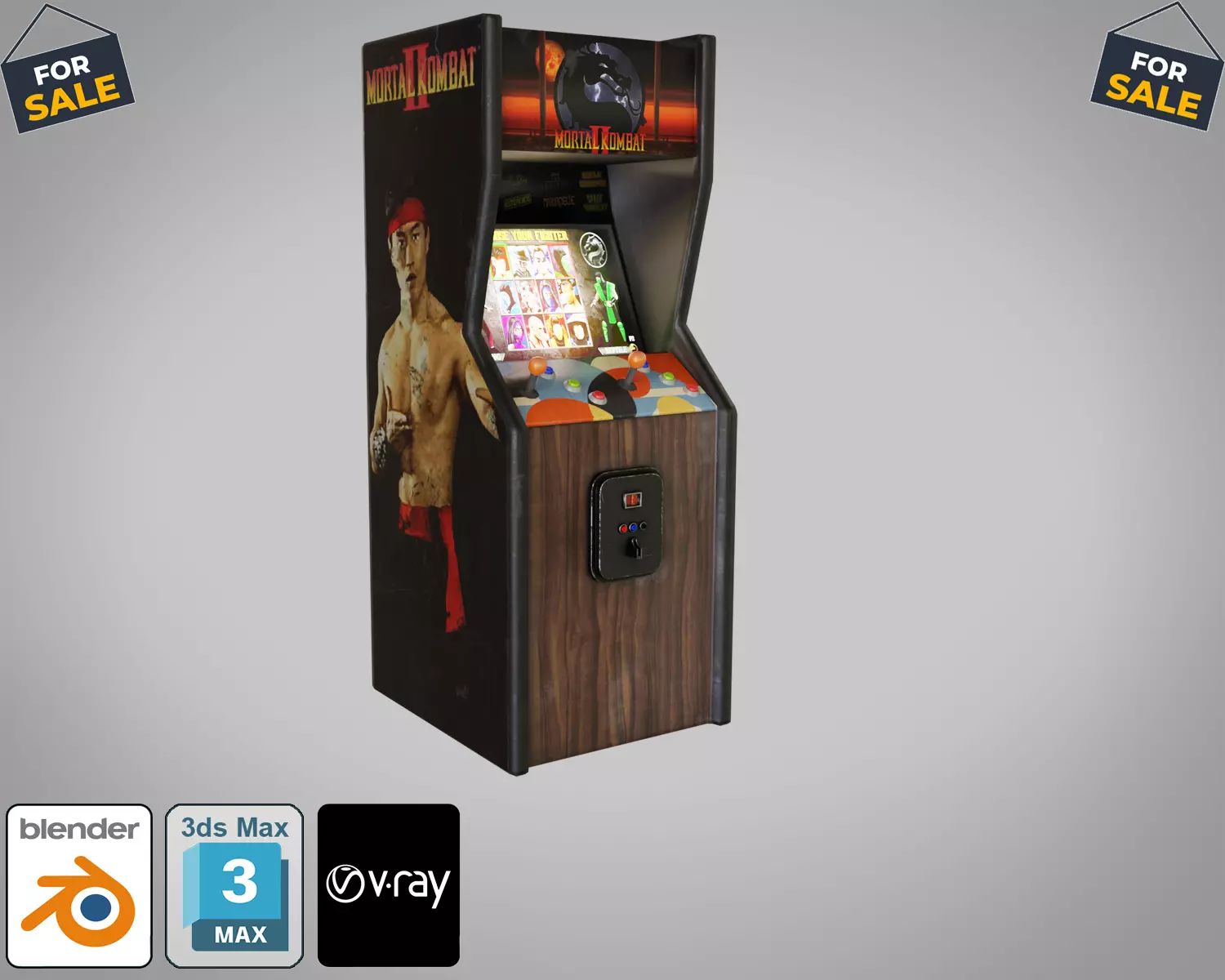 GameConsole Low-poly 3D model_0