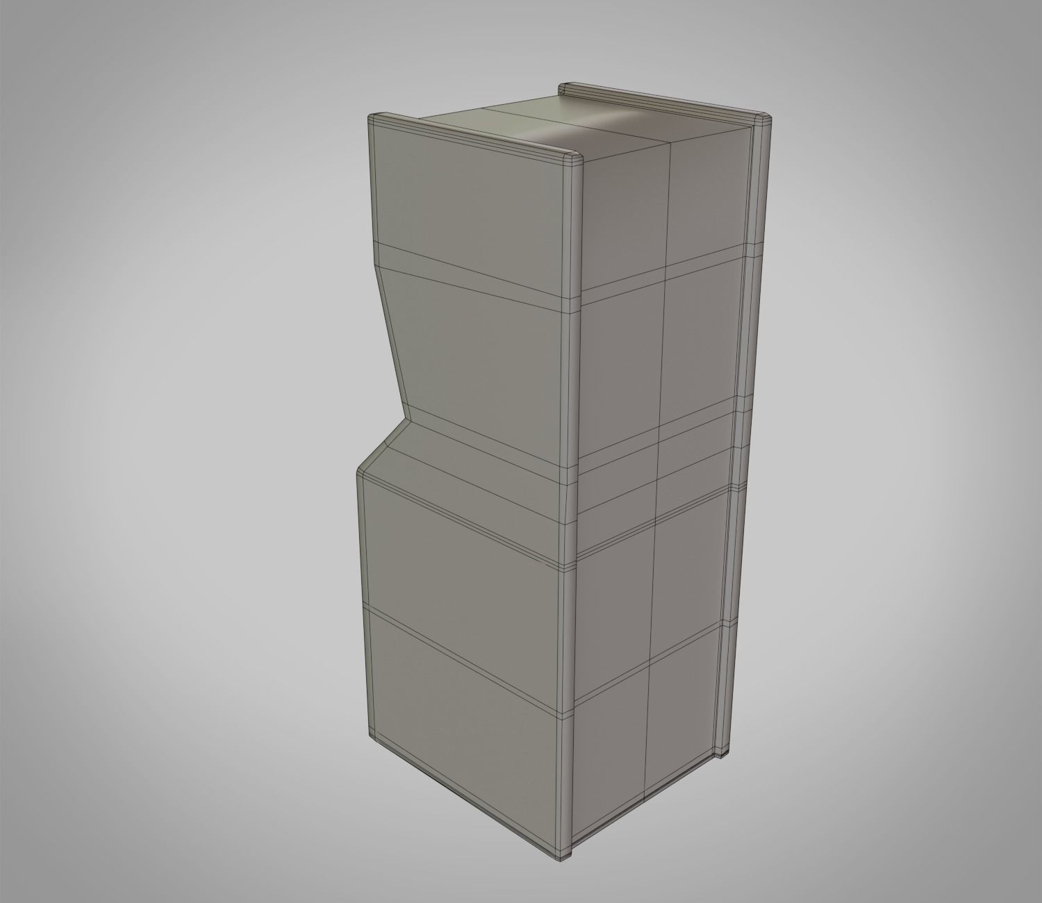 GameConsole Low-poly 3D model_8