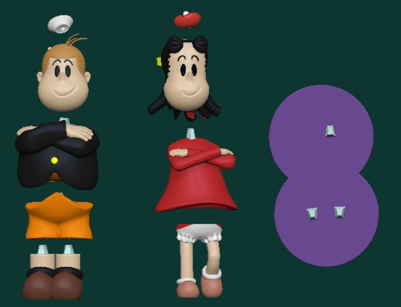 Little Lulu 3D print model_2