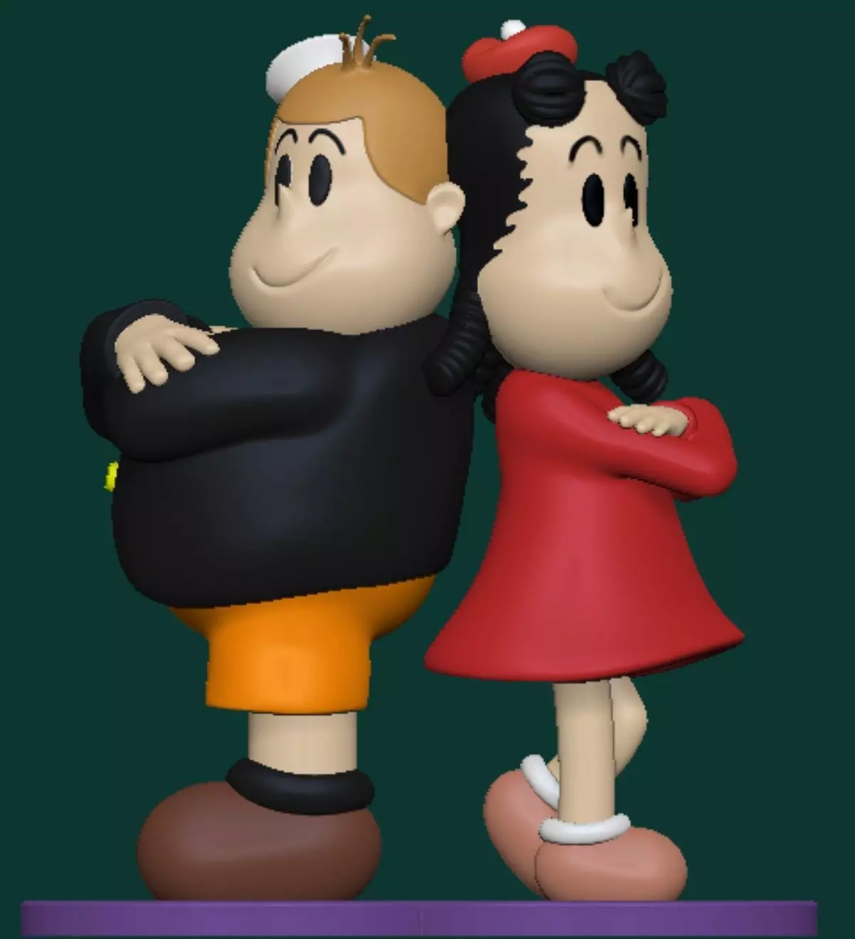Little Lulu 3D print model_0