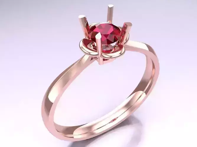 Diamond Ring - Womens Rings - N311101 3D print model