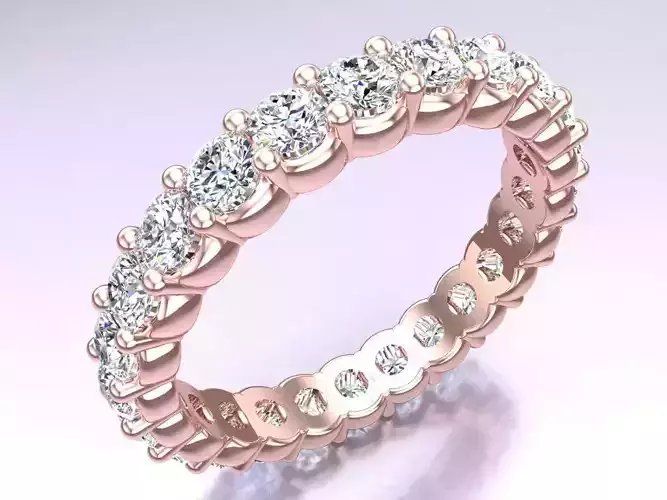 Diamond Ring - Womens Rings - N311449 3D print model