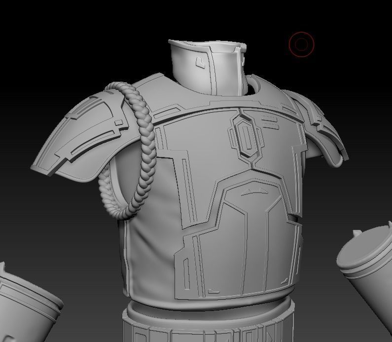 Almec Armor One12 Scale Custom 3D Print STL 3D print model_1