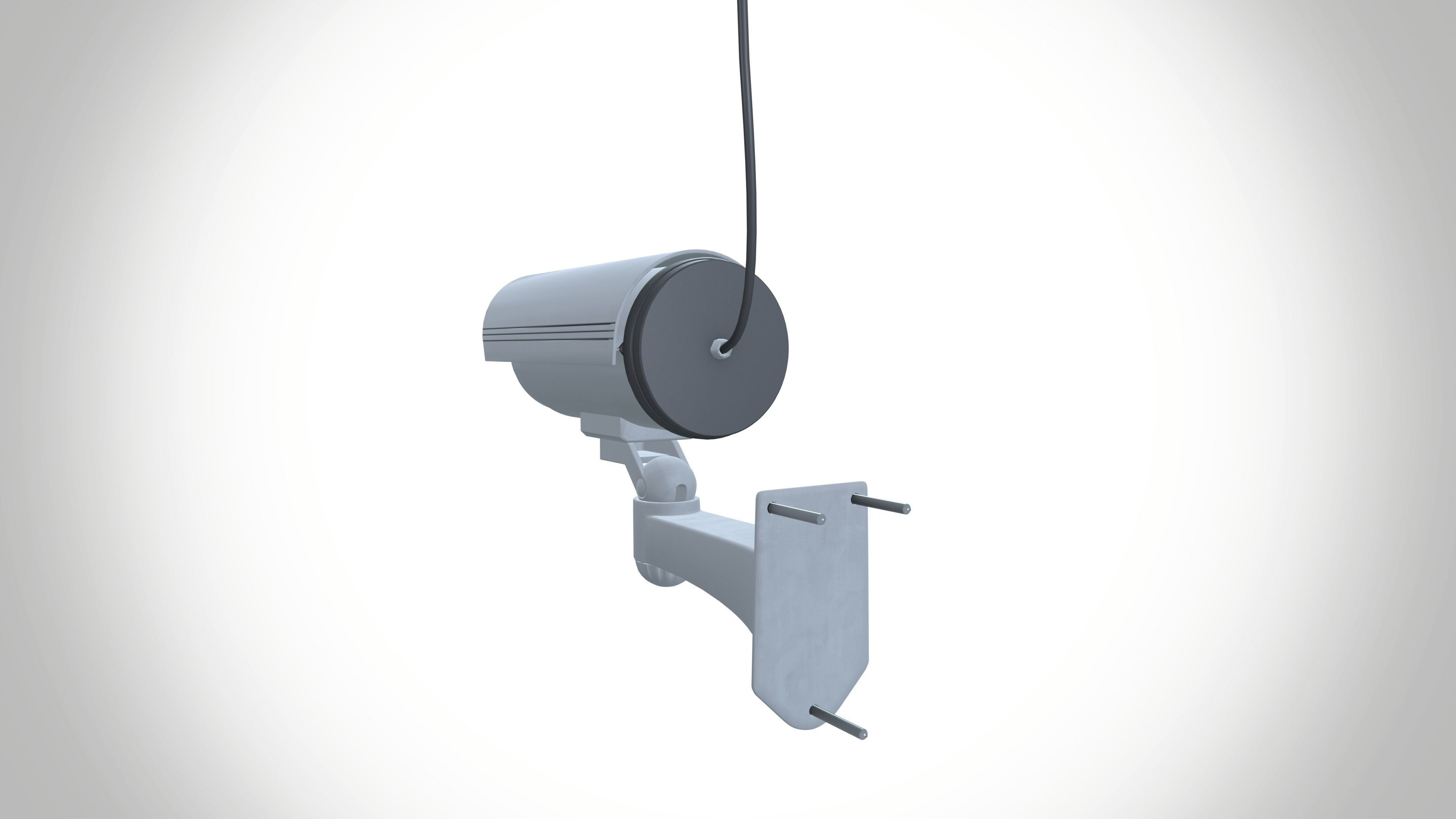CCTV Camera  3D model_3
