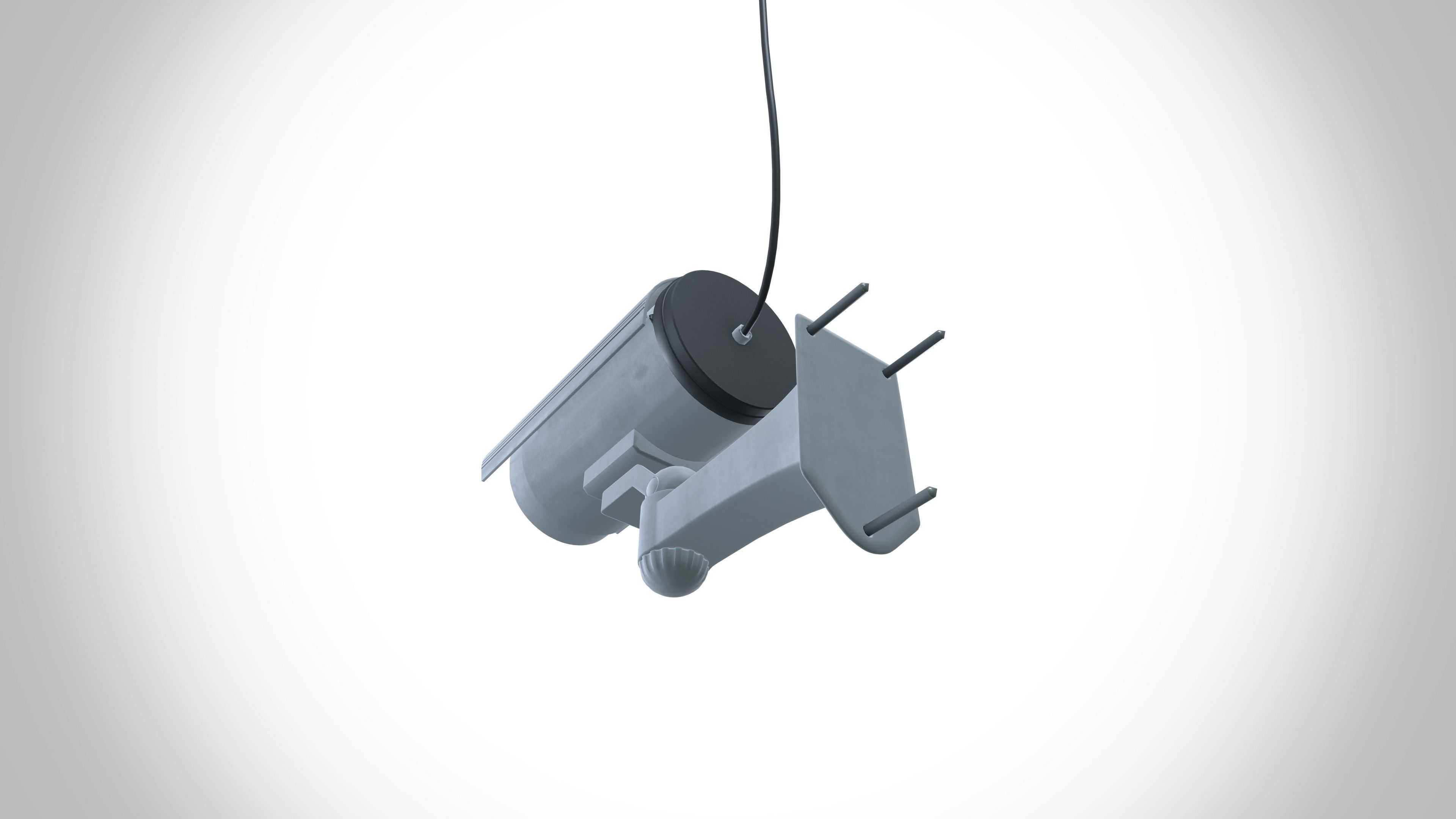 CCTV Camera  3D model_7