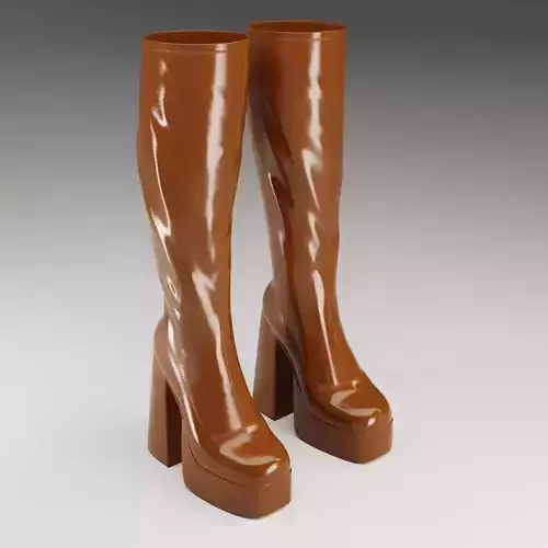 NOKWOL Emmie platform knee boots