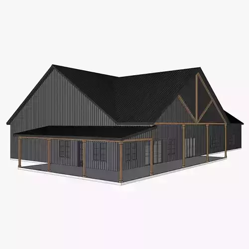 Barndominium House 099 -Archimple LLC