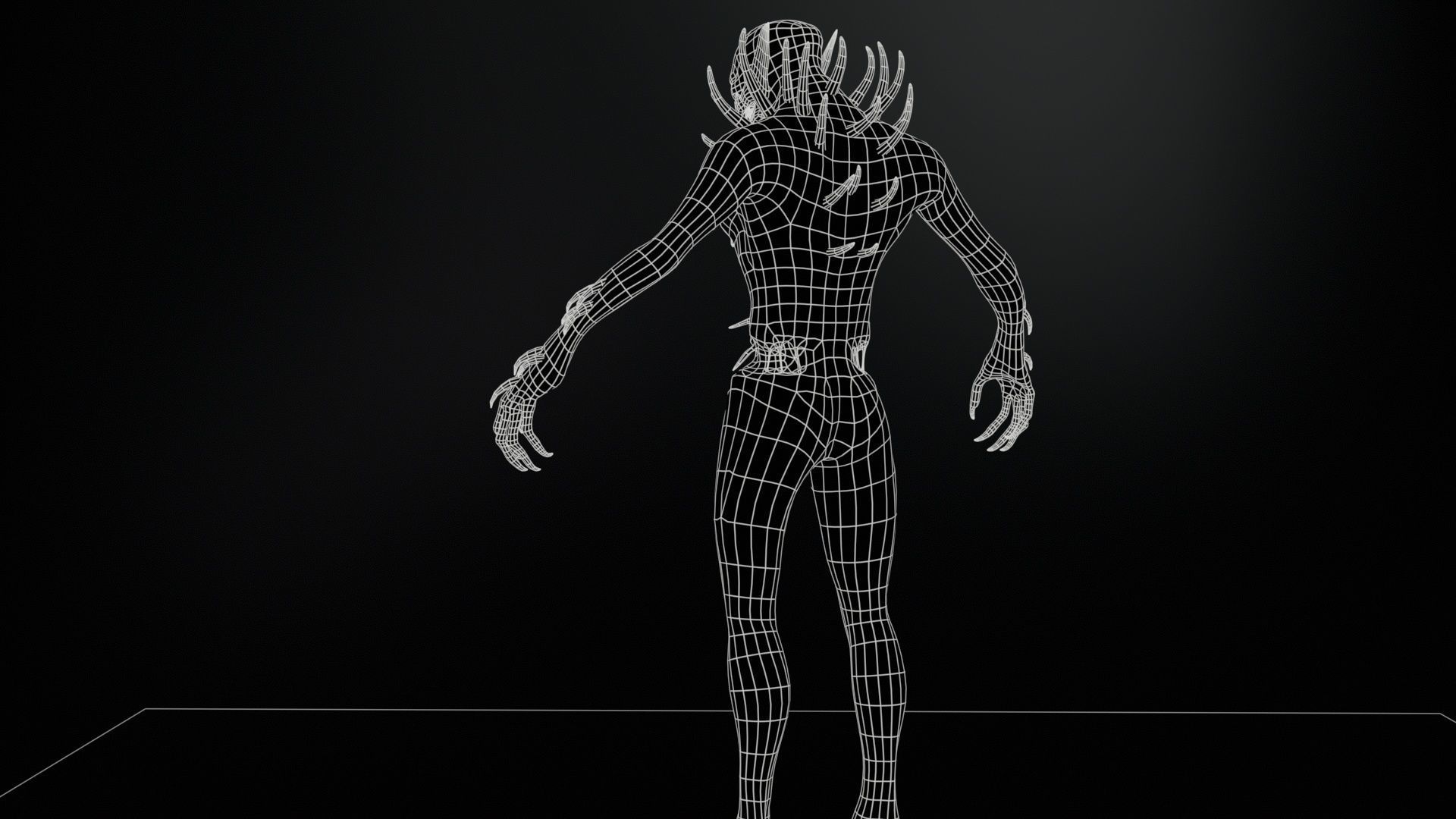 MutantR3 Low-poly 3D model_10