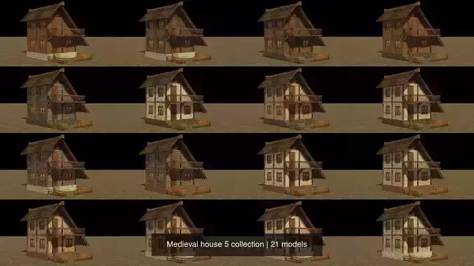 Medieval house 5 collection