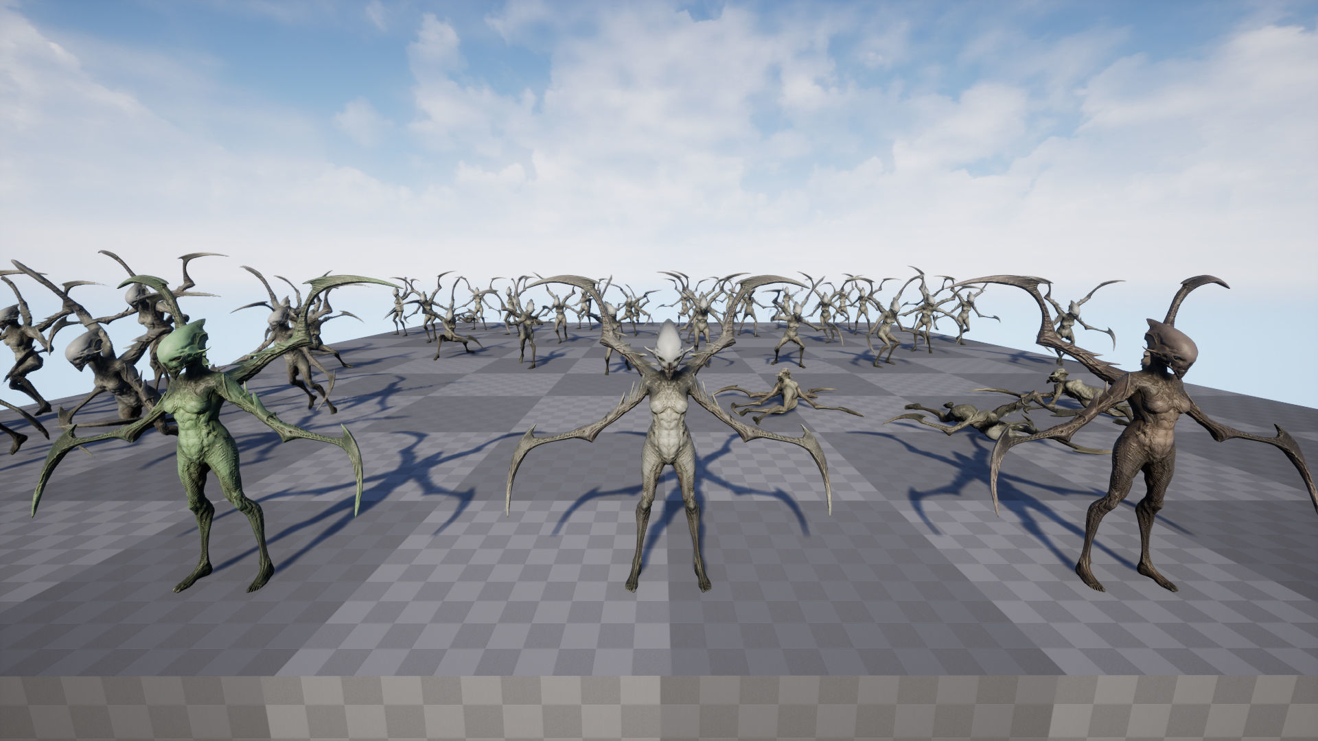 Monster 10 Low-poly 3D model_19