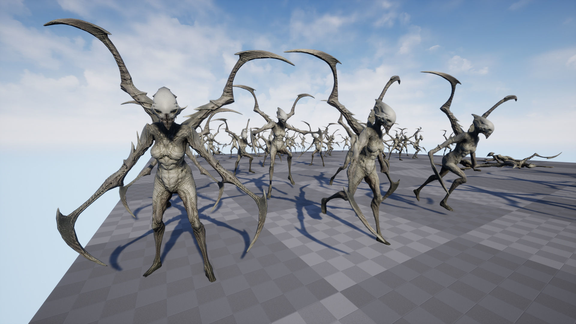 Monster 10 Low-poly 3D model_20