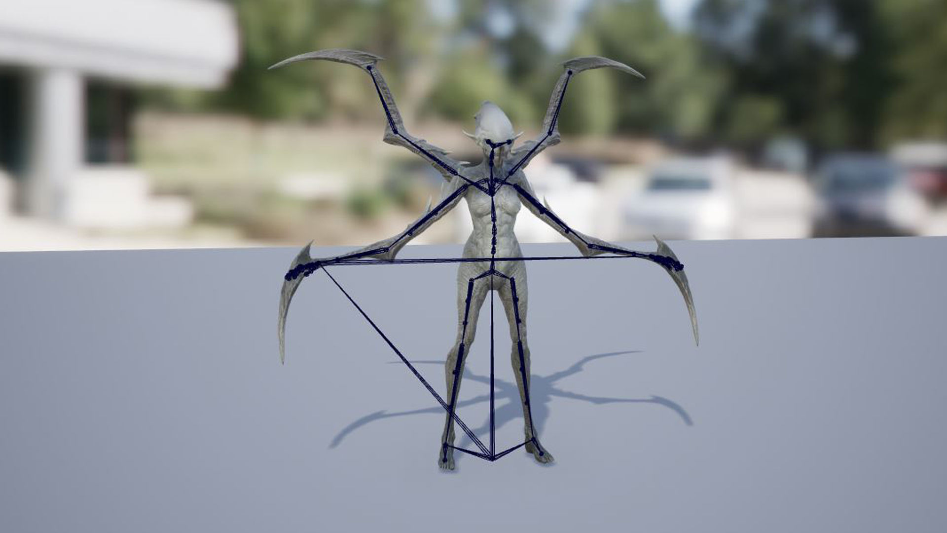 Monster 10 Low-poly 3D model_24