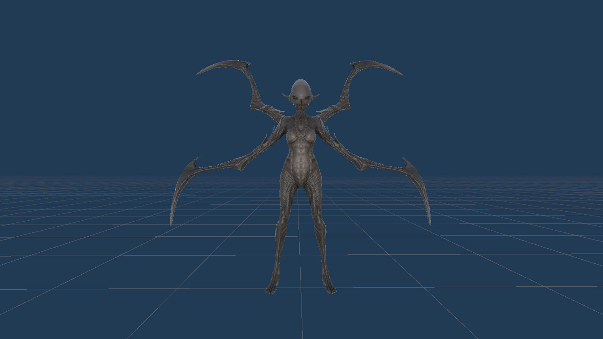 Monster 10 Low-poly 3D model_27