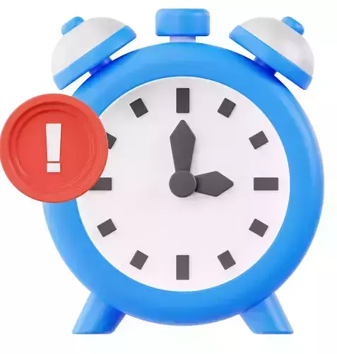 TIme Management 3d Icons Set