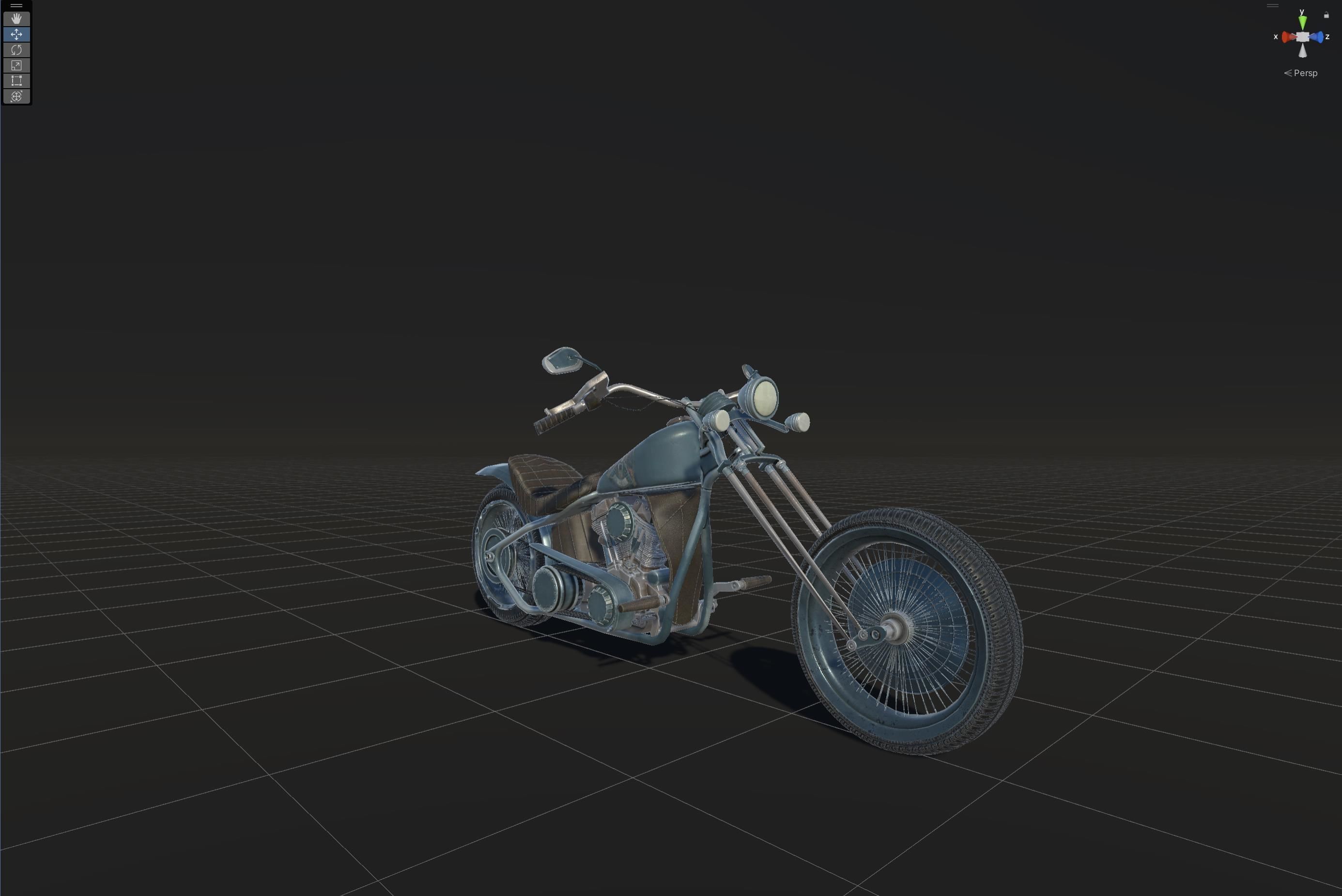 ZombieBiker Low-poly 3D model_58