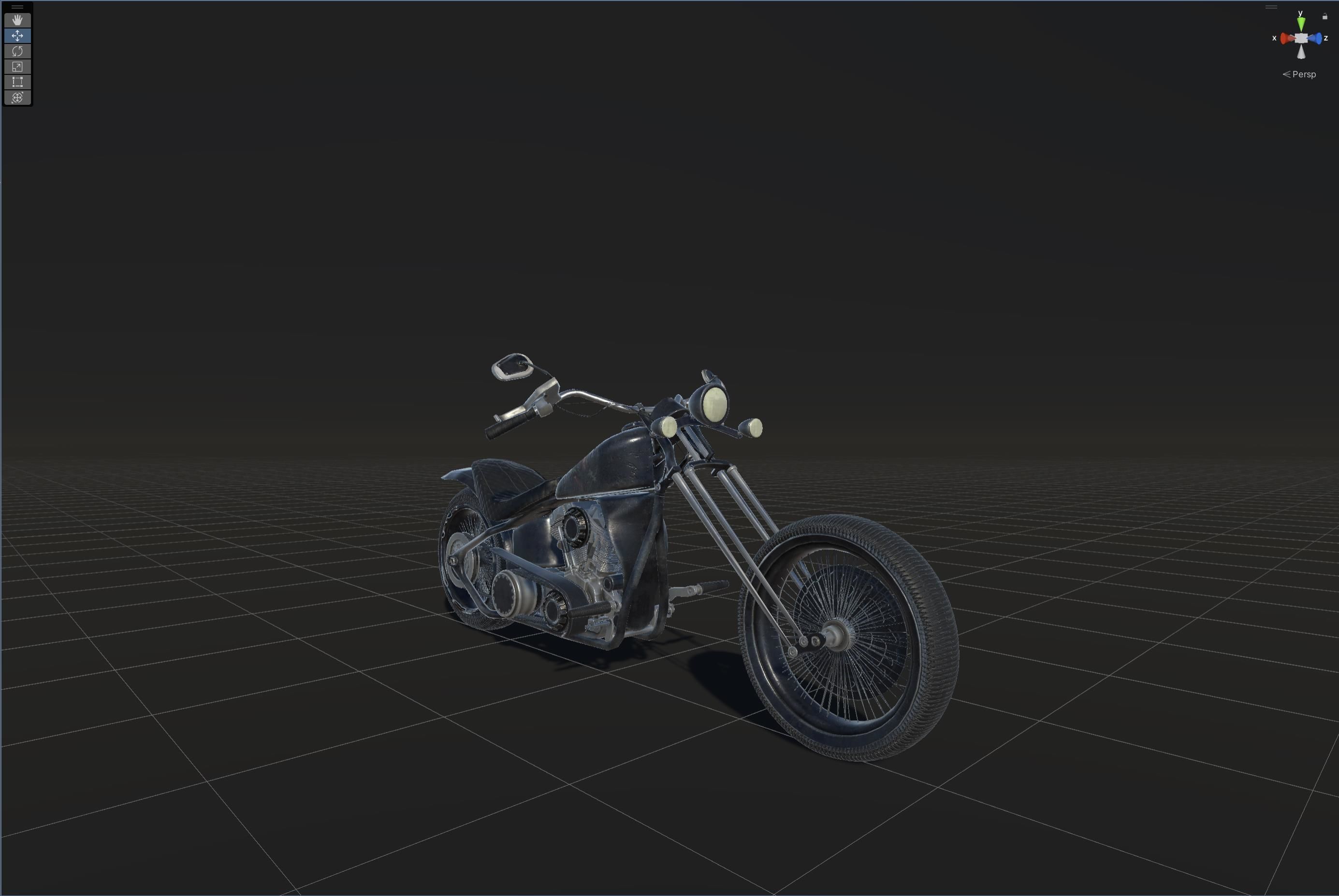 ZombieBiker Low-poly 3D model_57