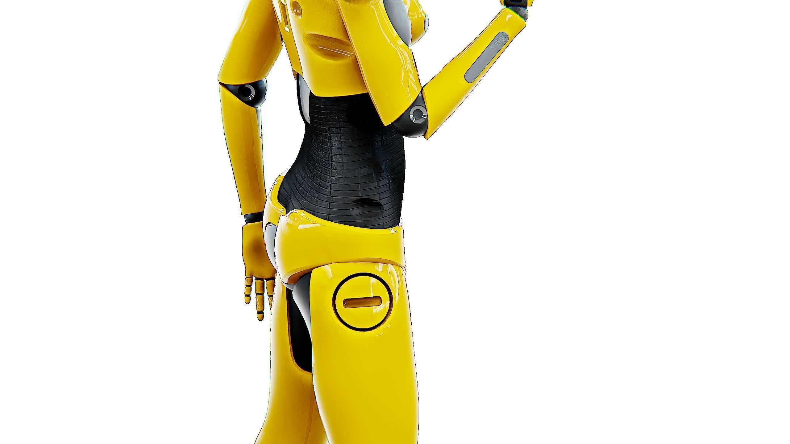 ANDROID GENOVA-X  Rigged for Unreal Engine - Unity - MIXAMO 3D model_26