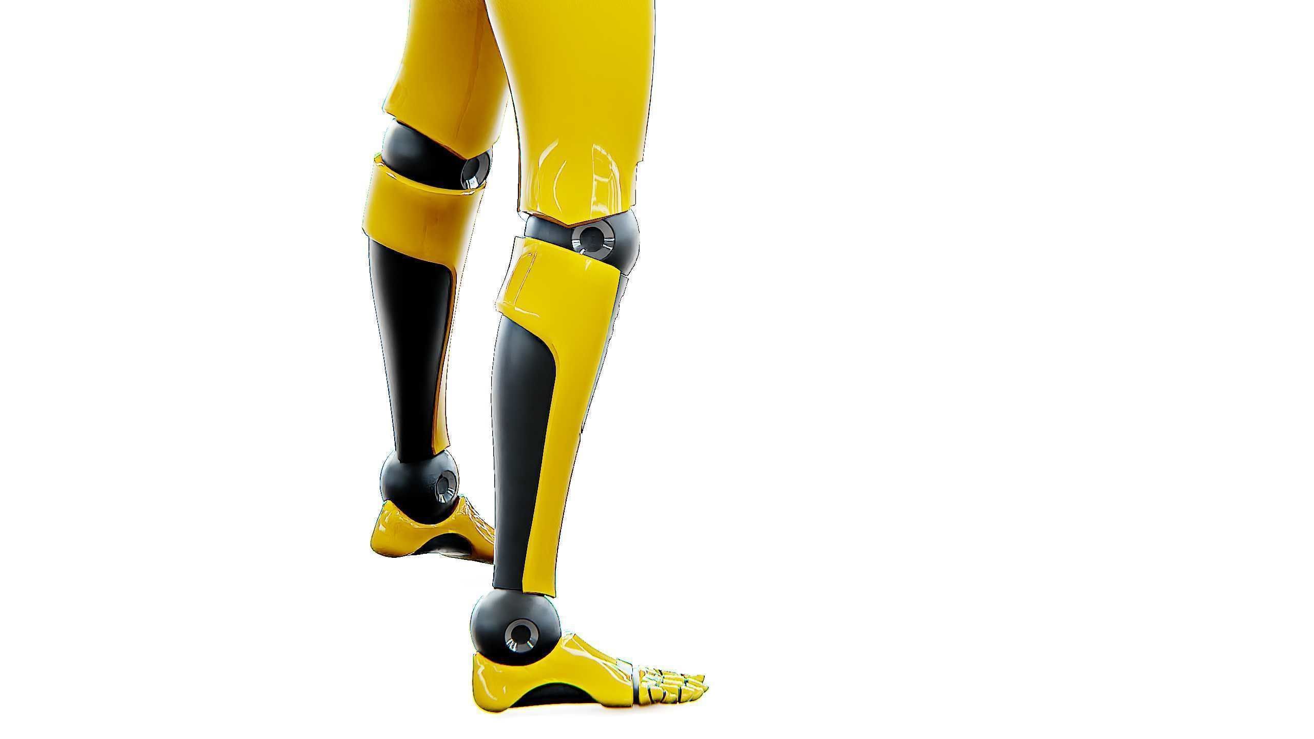 ANDROID GENOVA-X  Rigged for Unreal Engine - Unity - MIXAMO 3D model_27