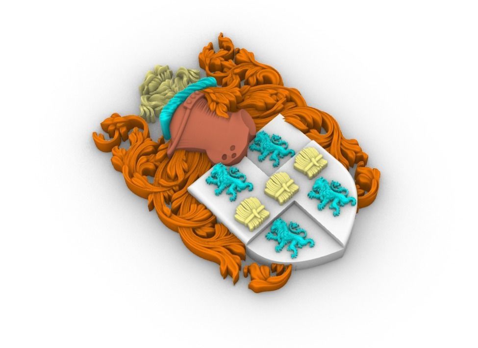 MURPHY FAMILYCREST 3D PRINT MODEL 3D print model_3