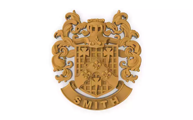 SMITH FAMILYCREST 3D PRINT MODEL