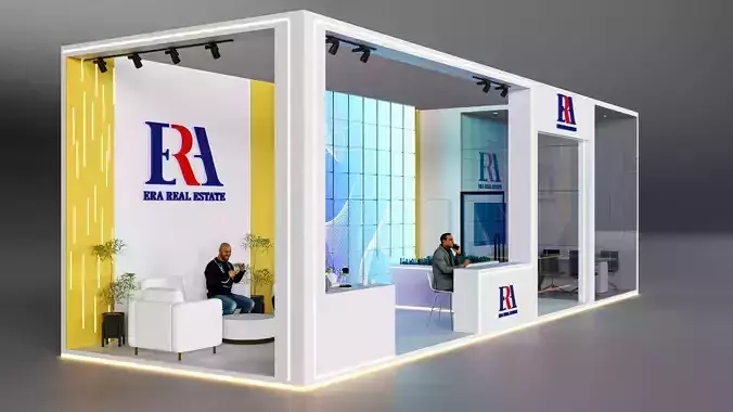 booth 4x12two side open 