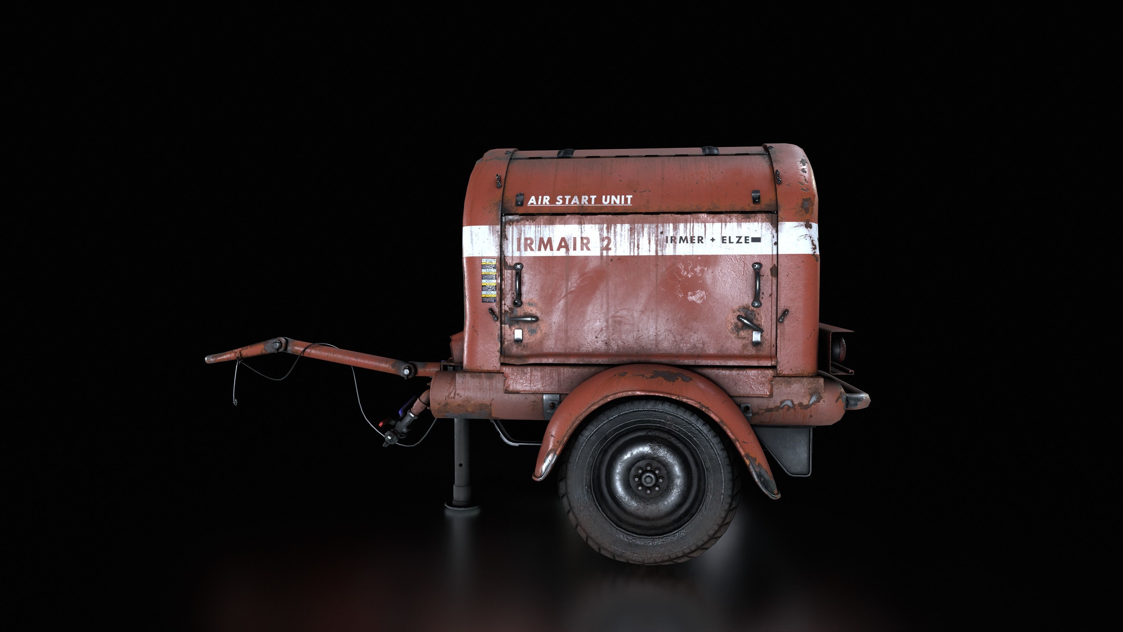 Air Compressor  3D model_10