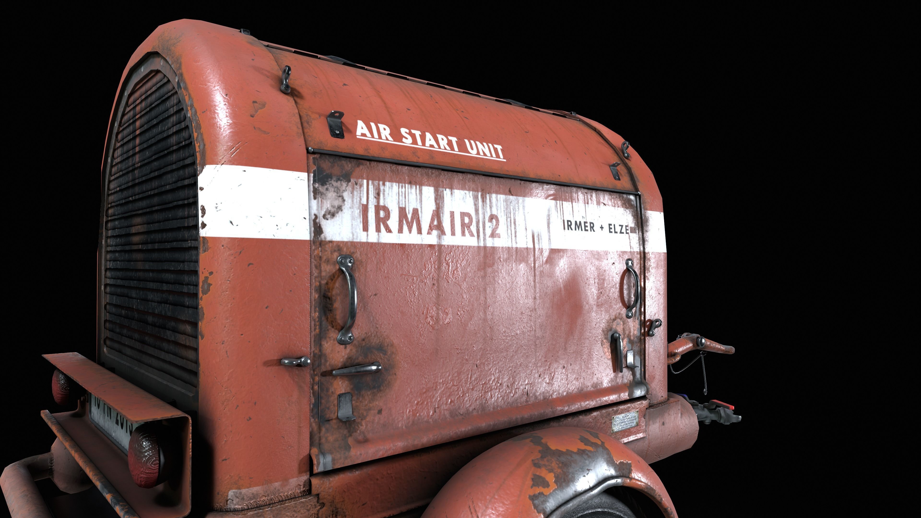 Air Compressor  3D model_1