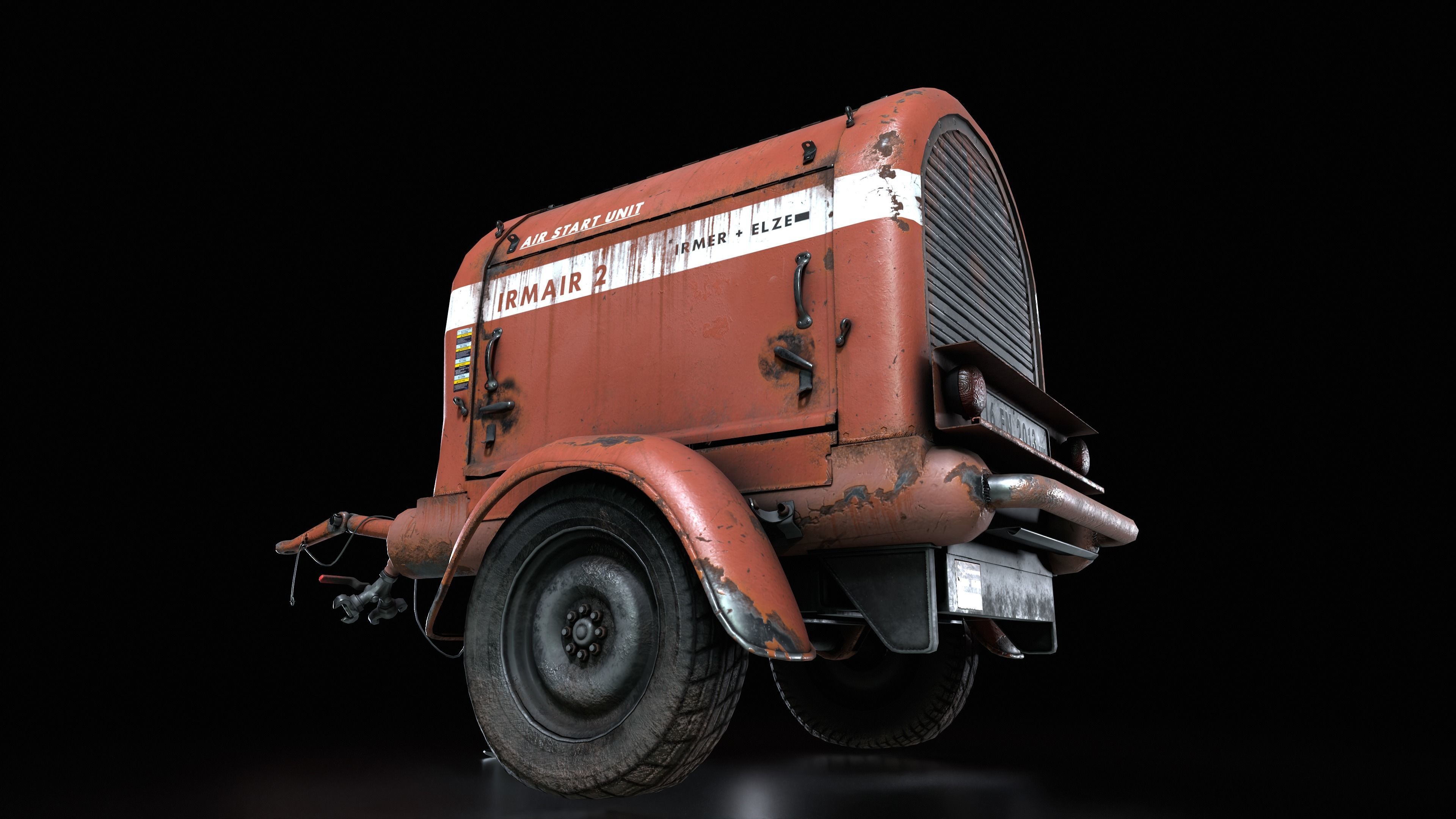 Air Compressor  3D model_3