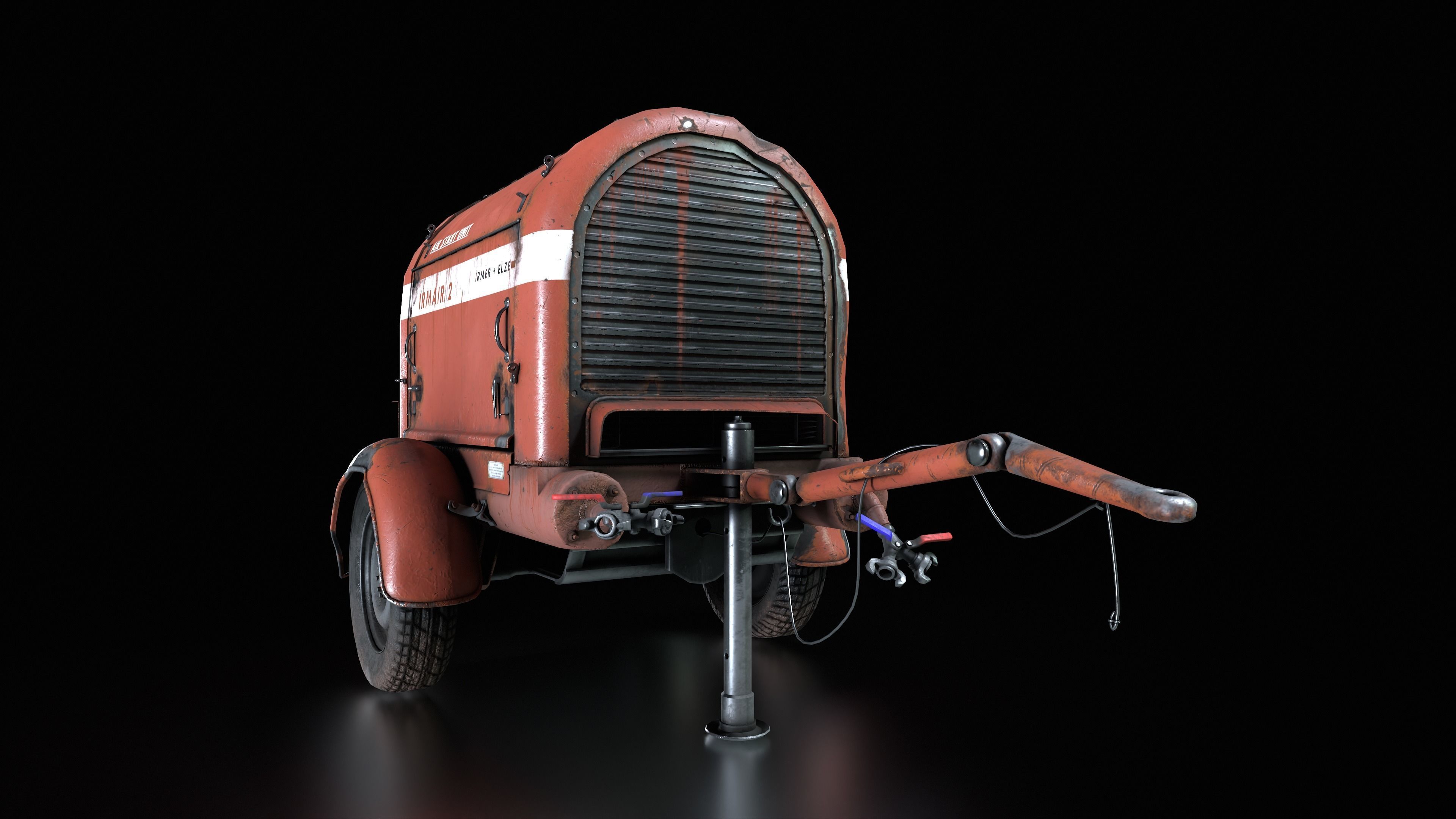 Air Compressor  3D model_2