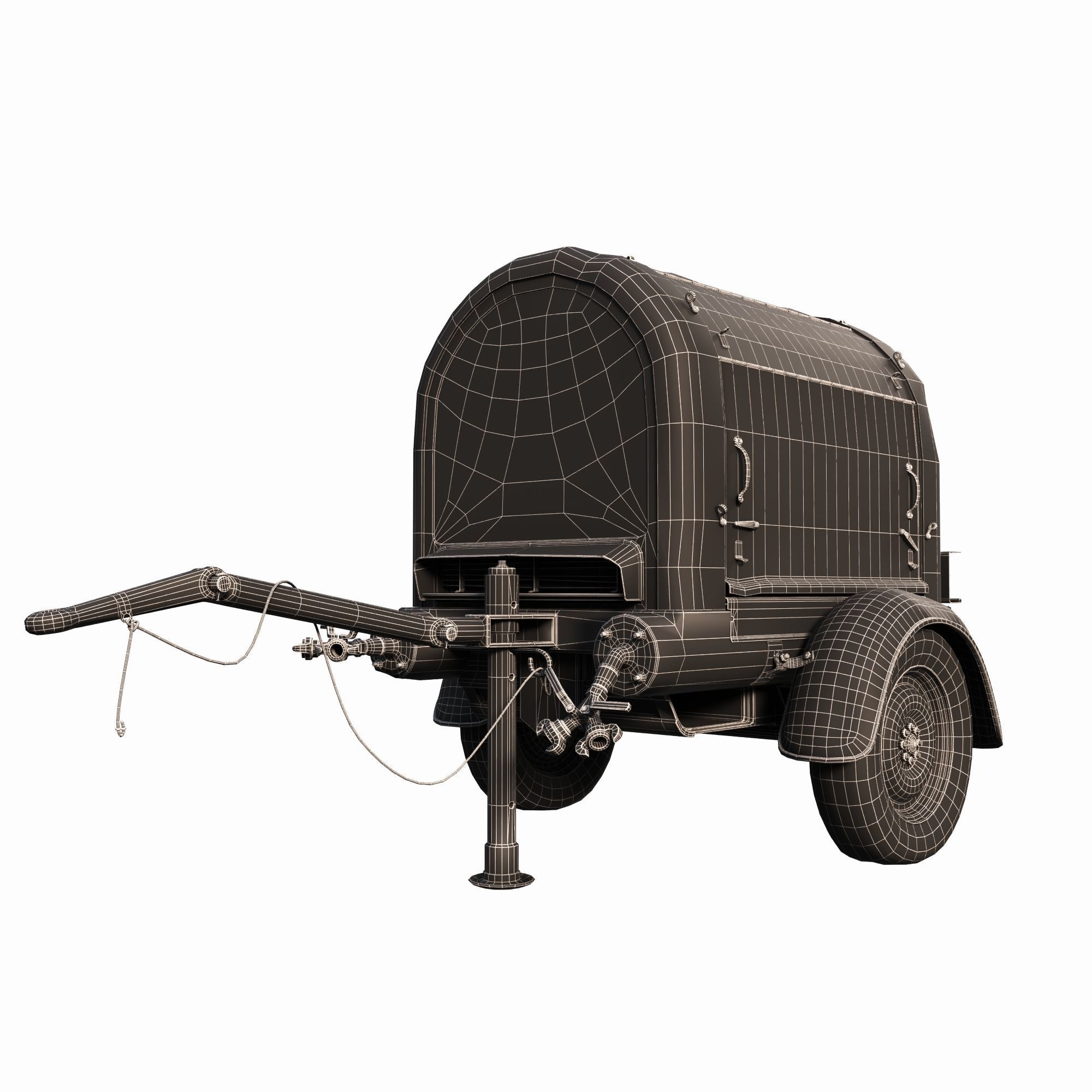 Air Compressor  3D model_11