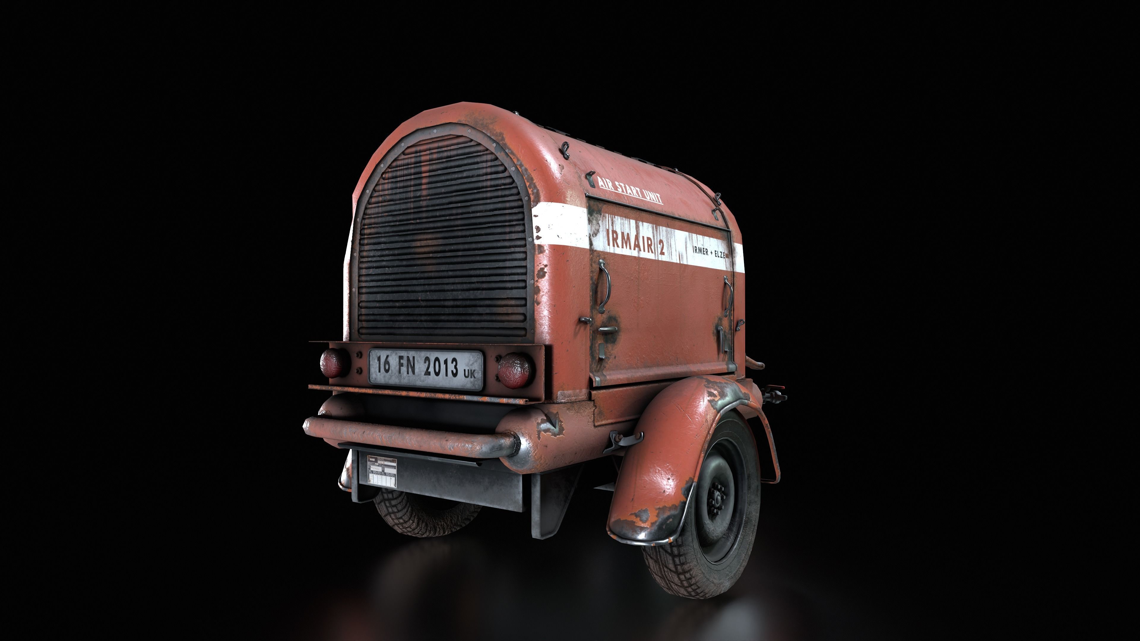 Air Compressor  3D model_4
