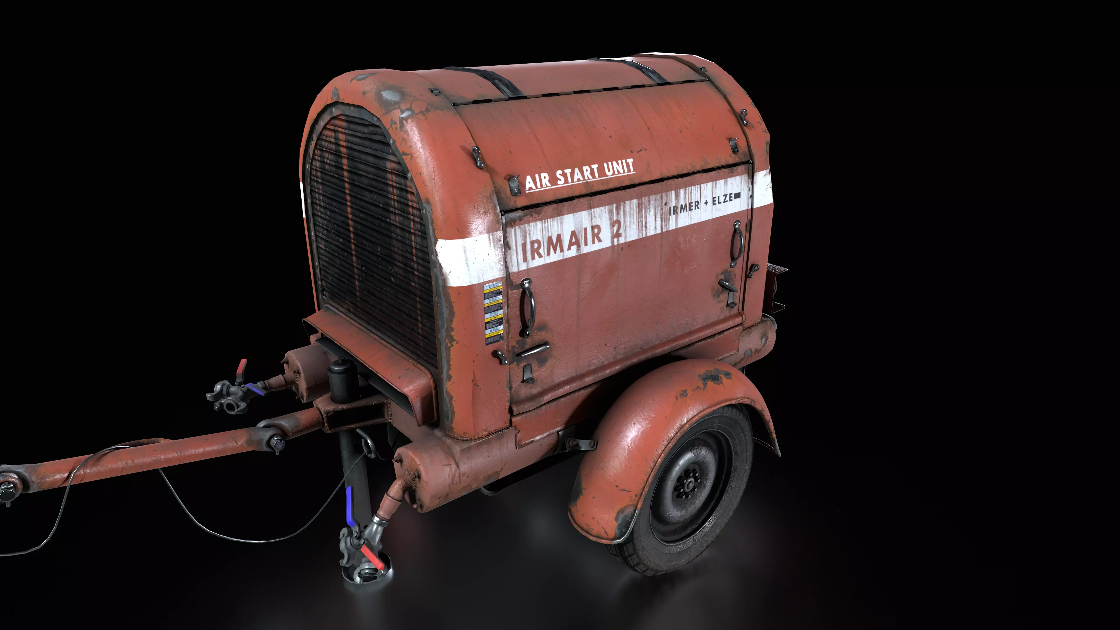 Air Compressor  3D model_0