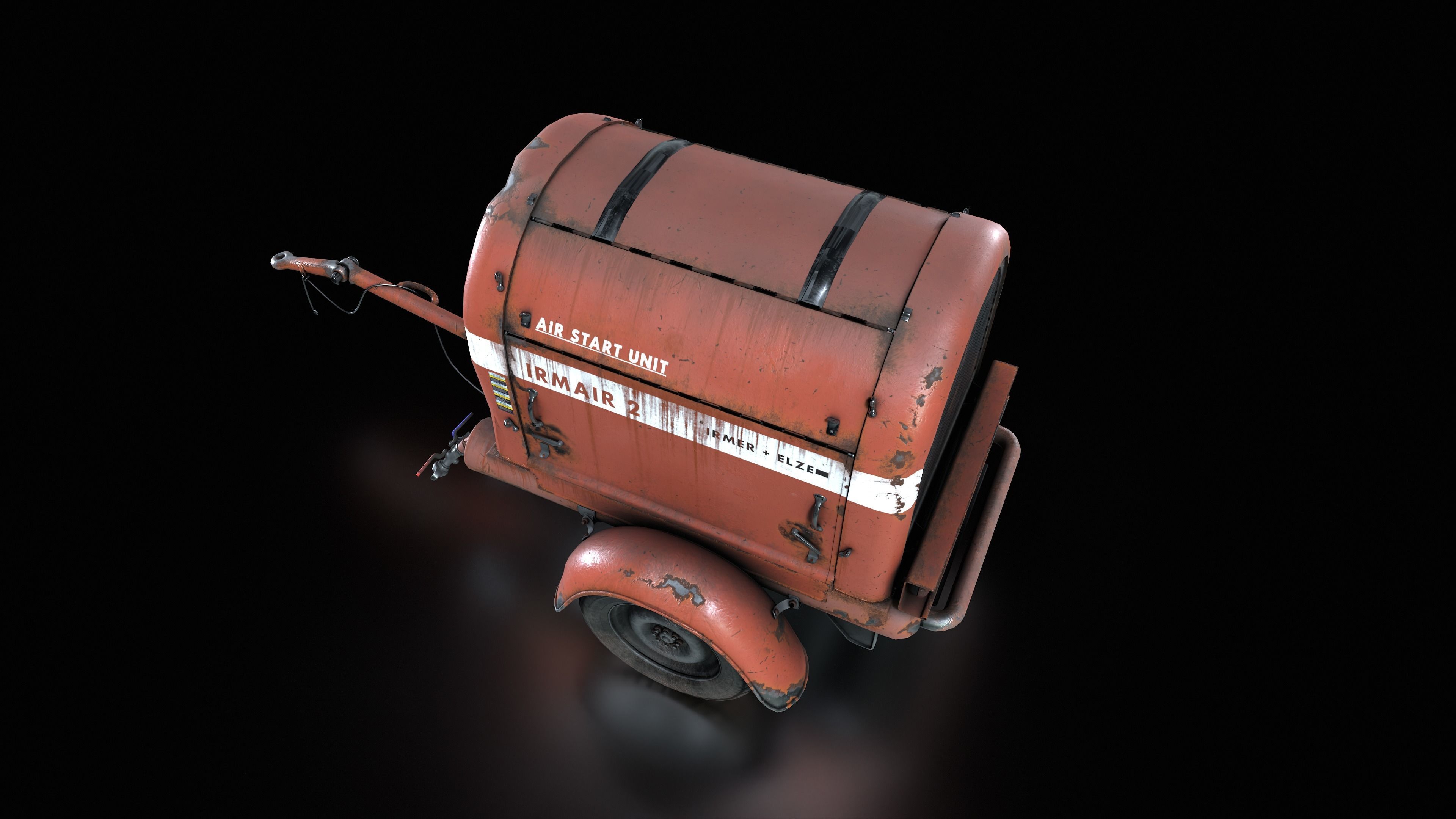 Air Compressor  3D model_8
