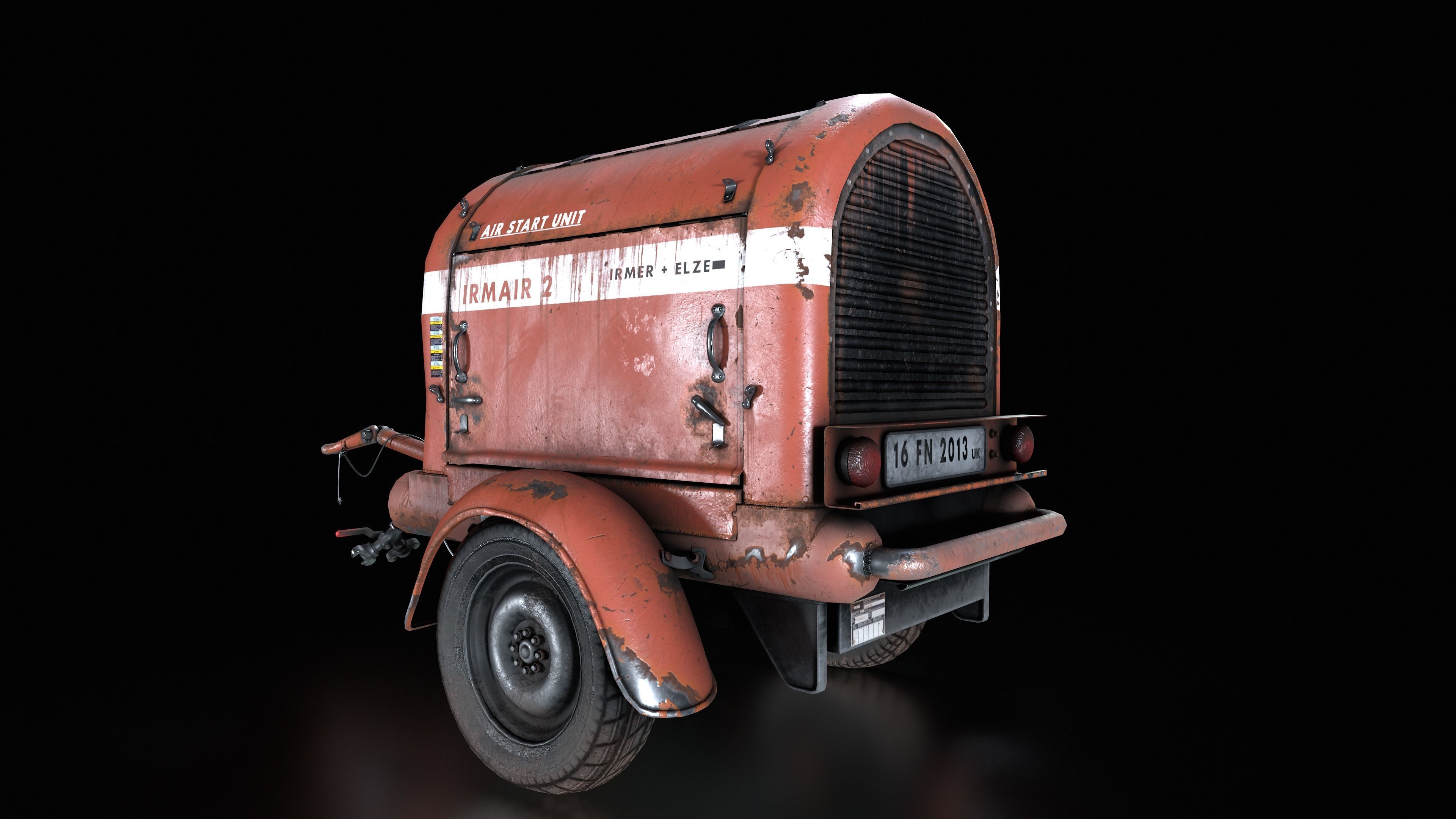 Air Compressor  3D model_6