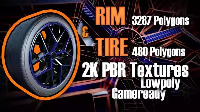Awesome Rim and Tire 01