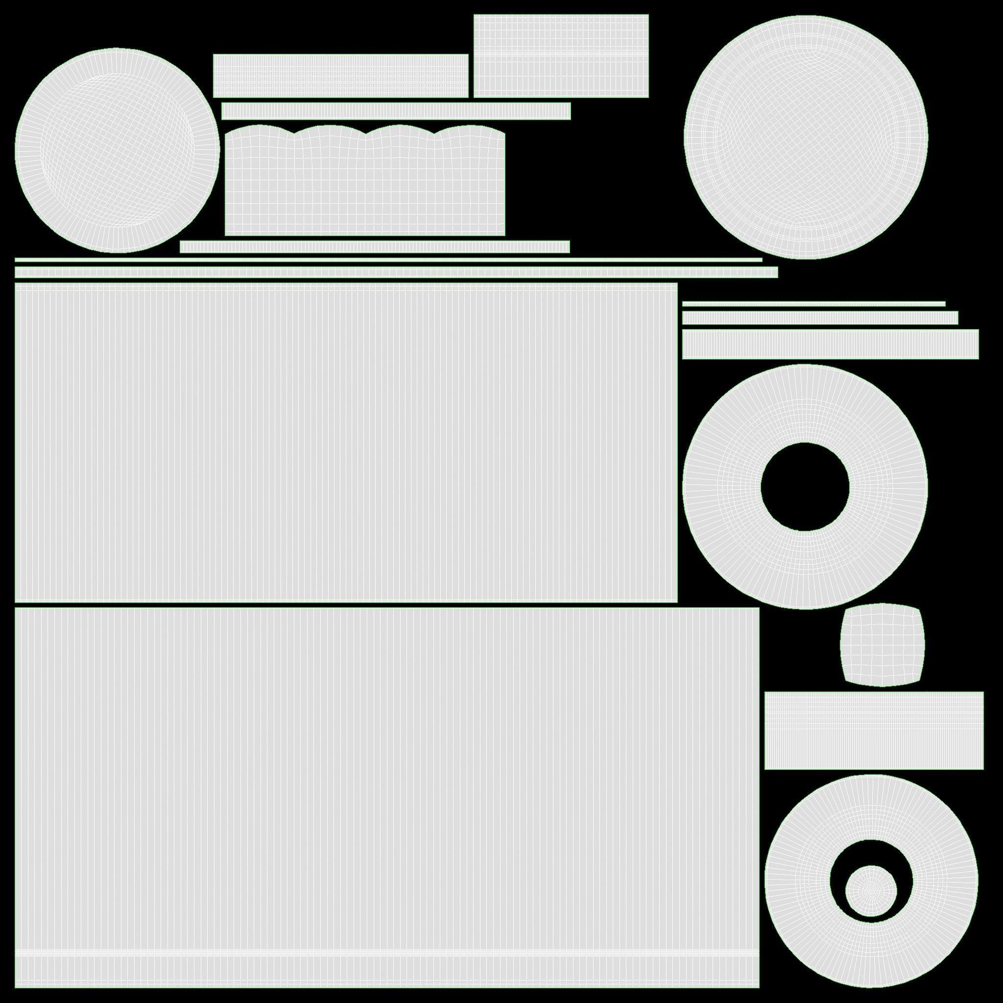 Bourbon Brandy Liquor Rum Whiskey Decanter 3D model_9