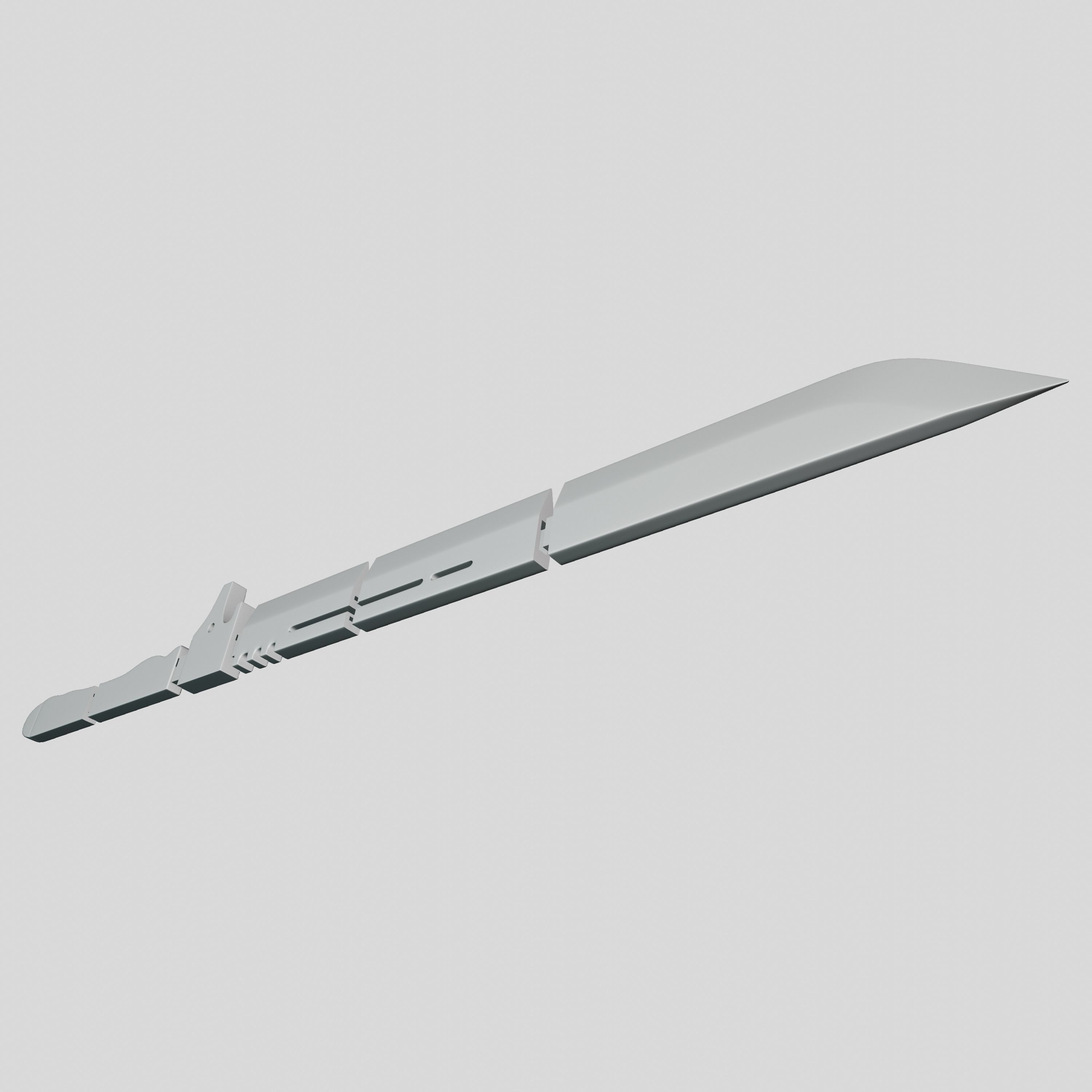 Kaiju No8 - Soshiro Hoshina sword Dagger 3D print model_2