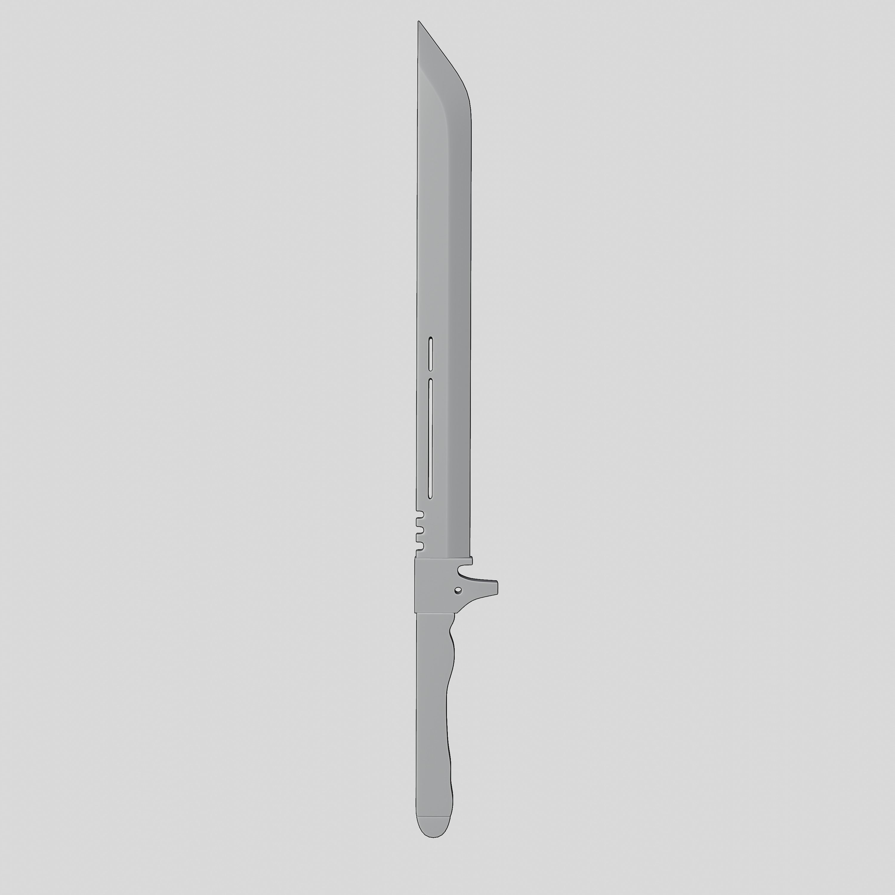 Kaiju No8 - Soshiro Hoshina sword Dagger 3D print model_3