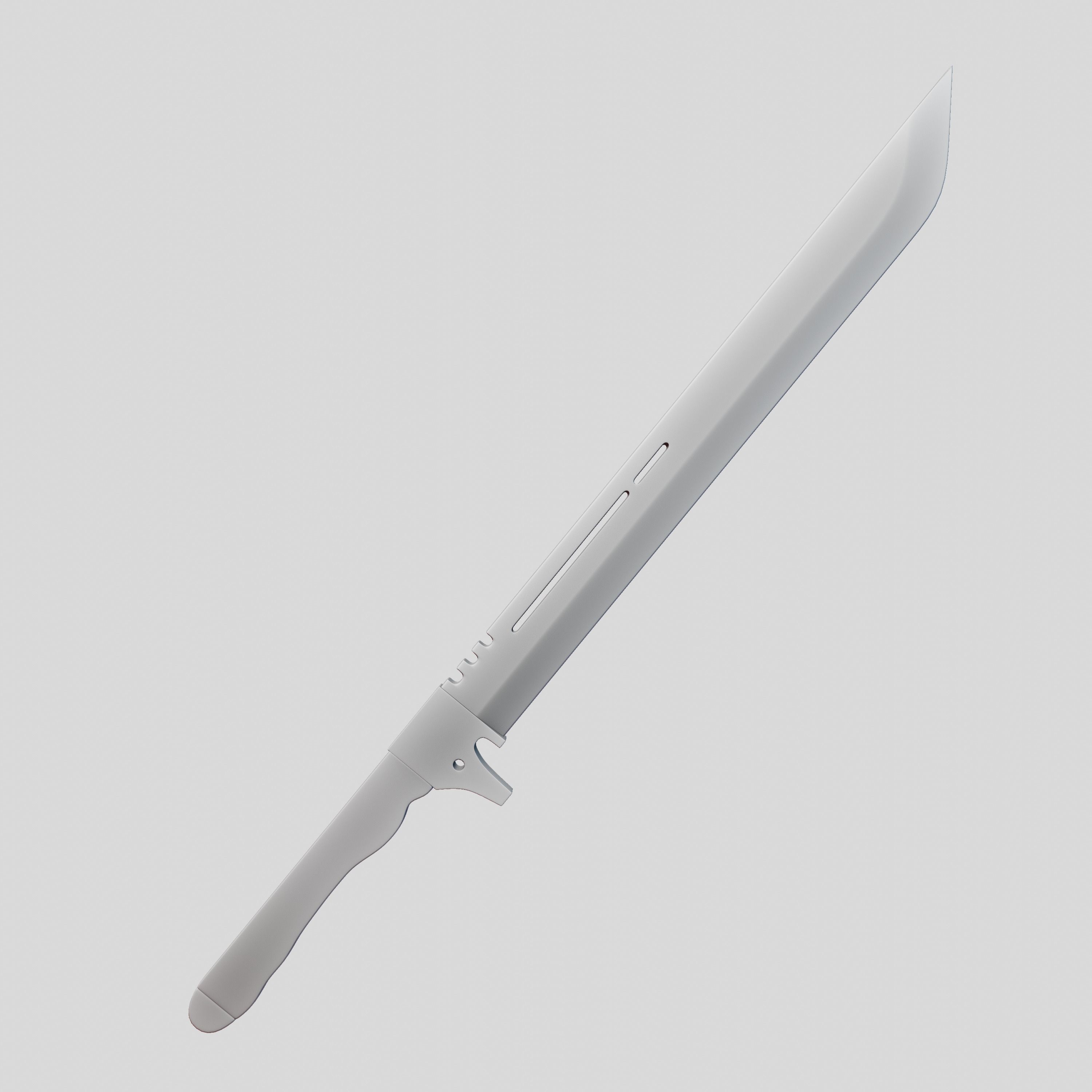 Kaiju No8 - Soshiro Hoshina sword Dagger 3D print model_1