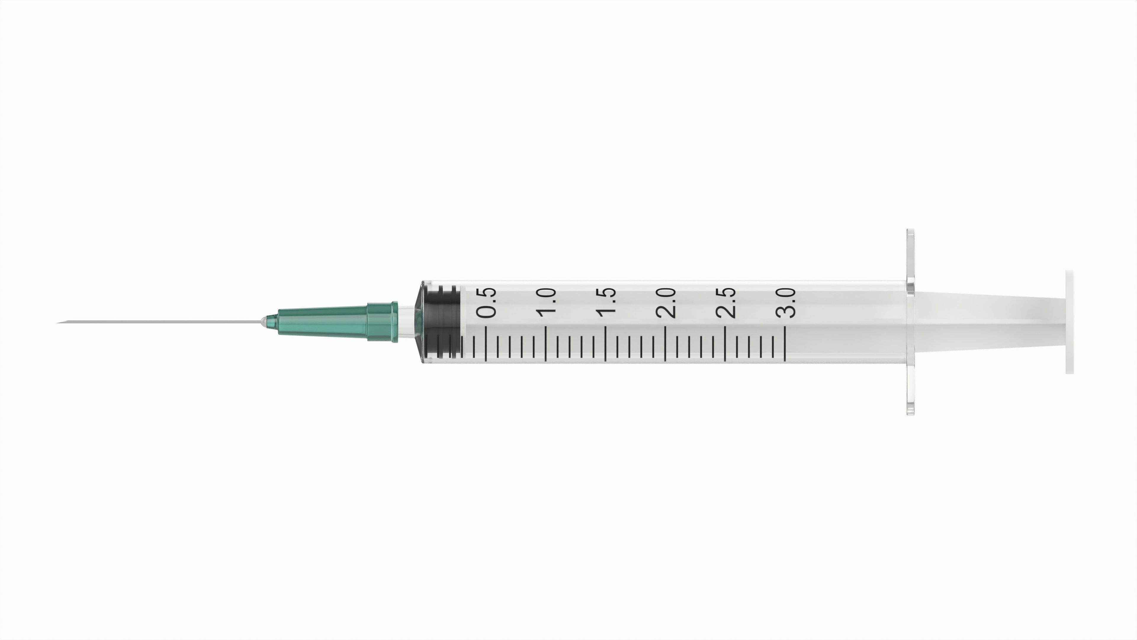 Empty Syringe 3D model_3