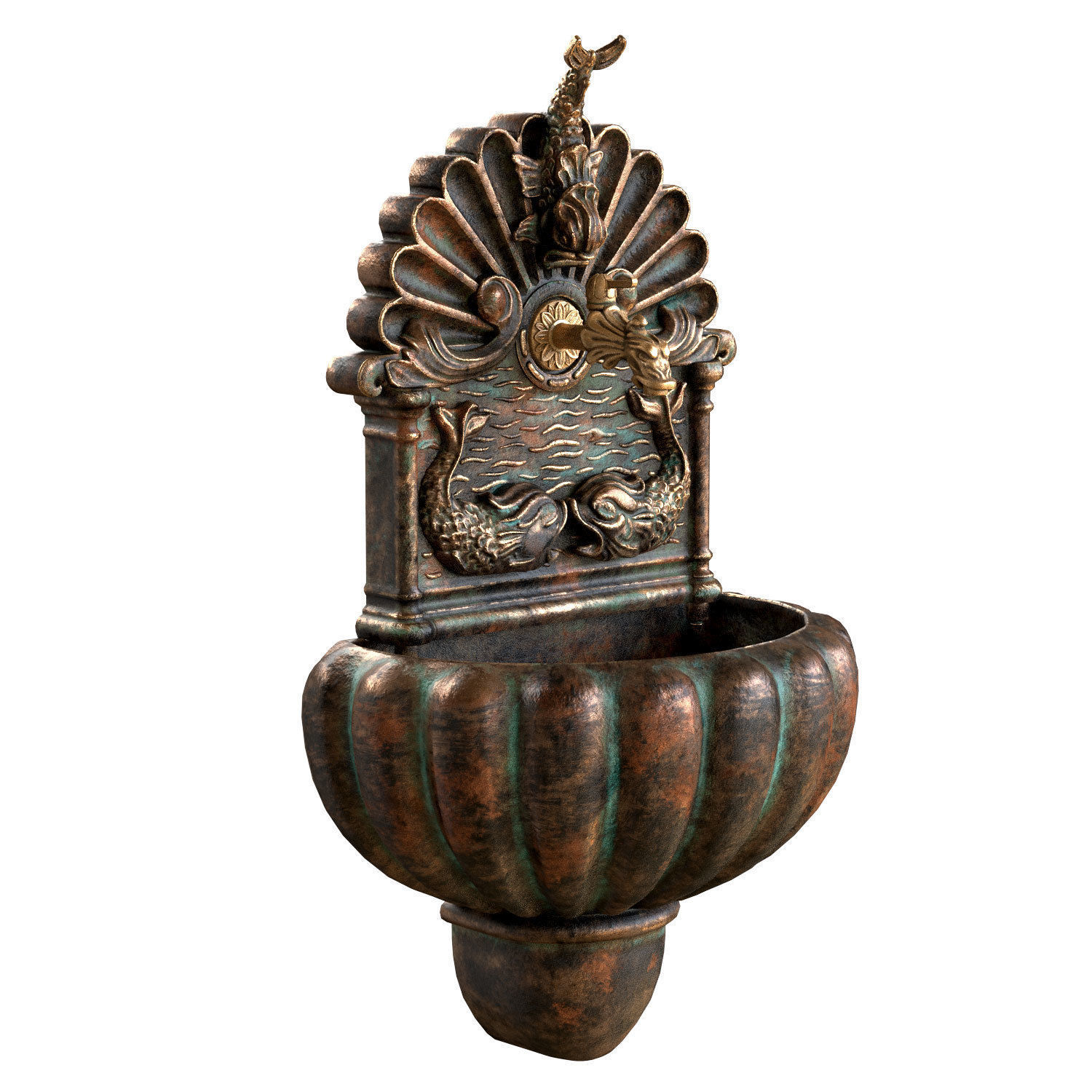 Fountain Robers 3D model_1