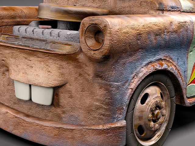 Tow Mater CARS 3D model_3