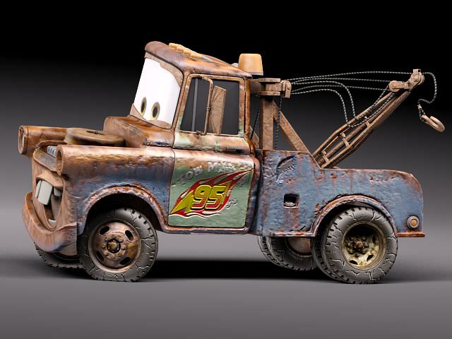 Tow Mater CARS 3D model_14