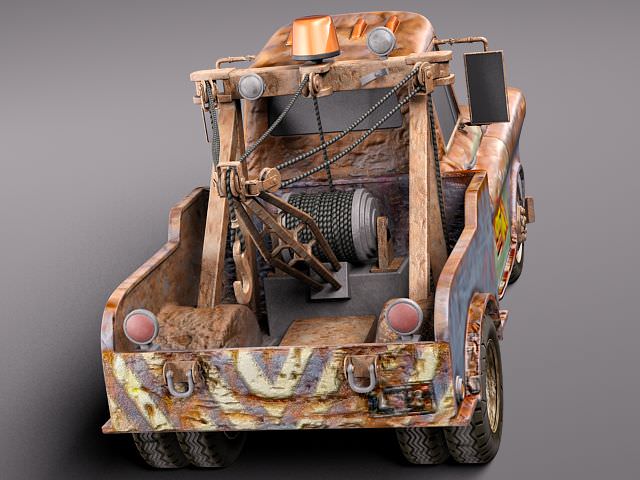 Tow Mater CARS 3D model_6