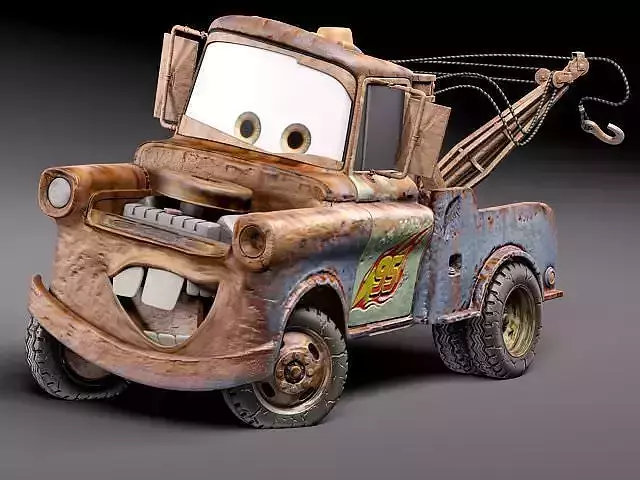 Tow Mater CARS 3D model