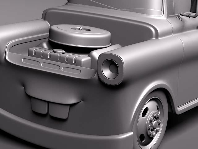Tow Mater CARS 3D model_11