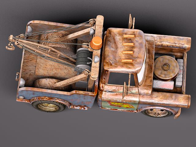 Tow Mater CARS 3D model_8