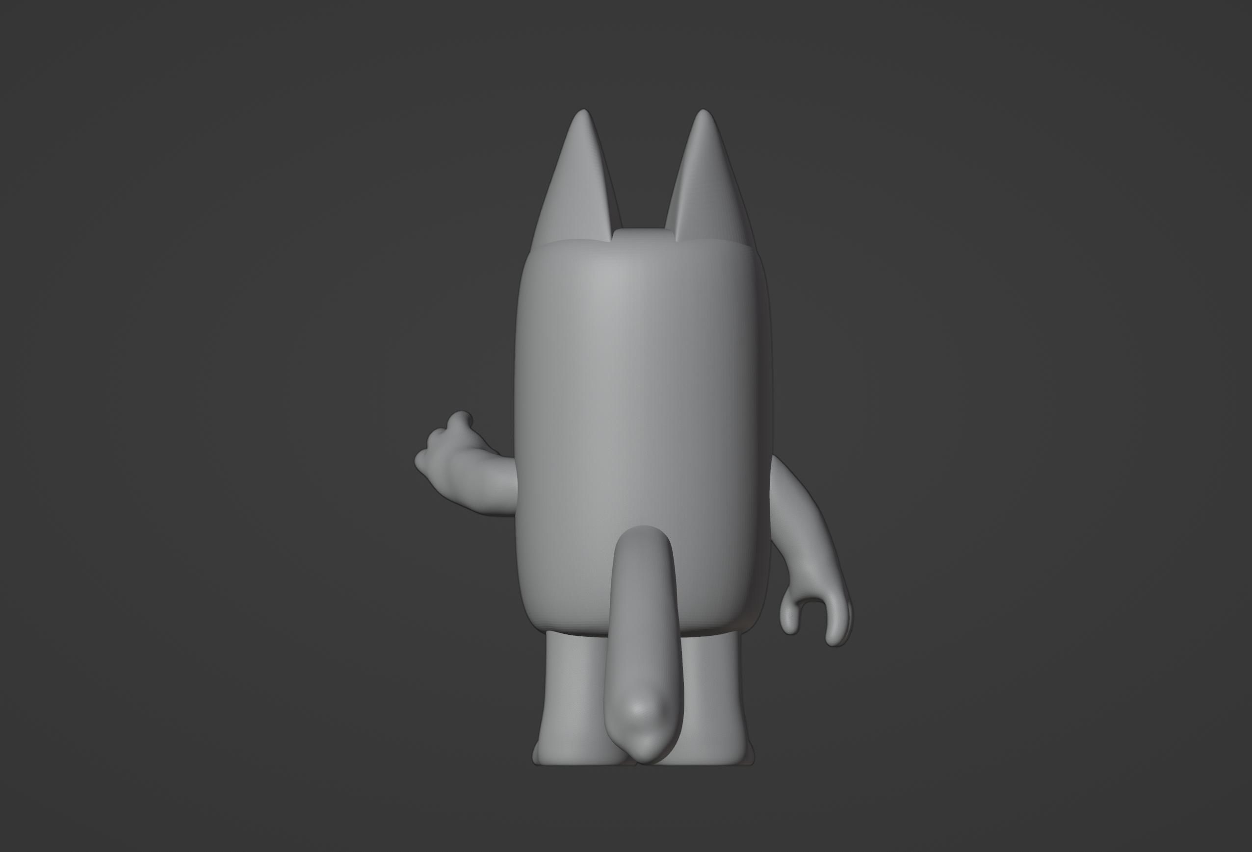 Bluey 3D print model_3